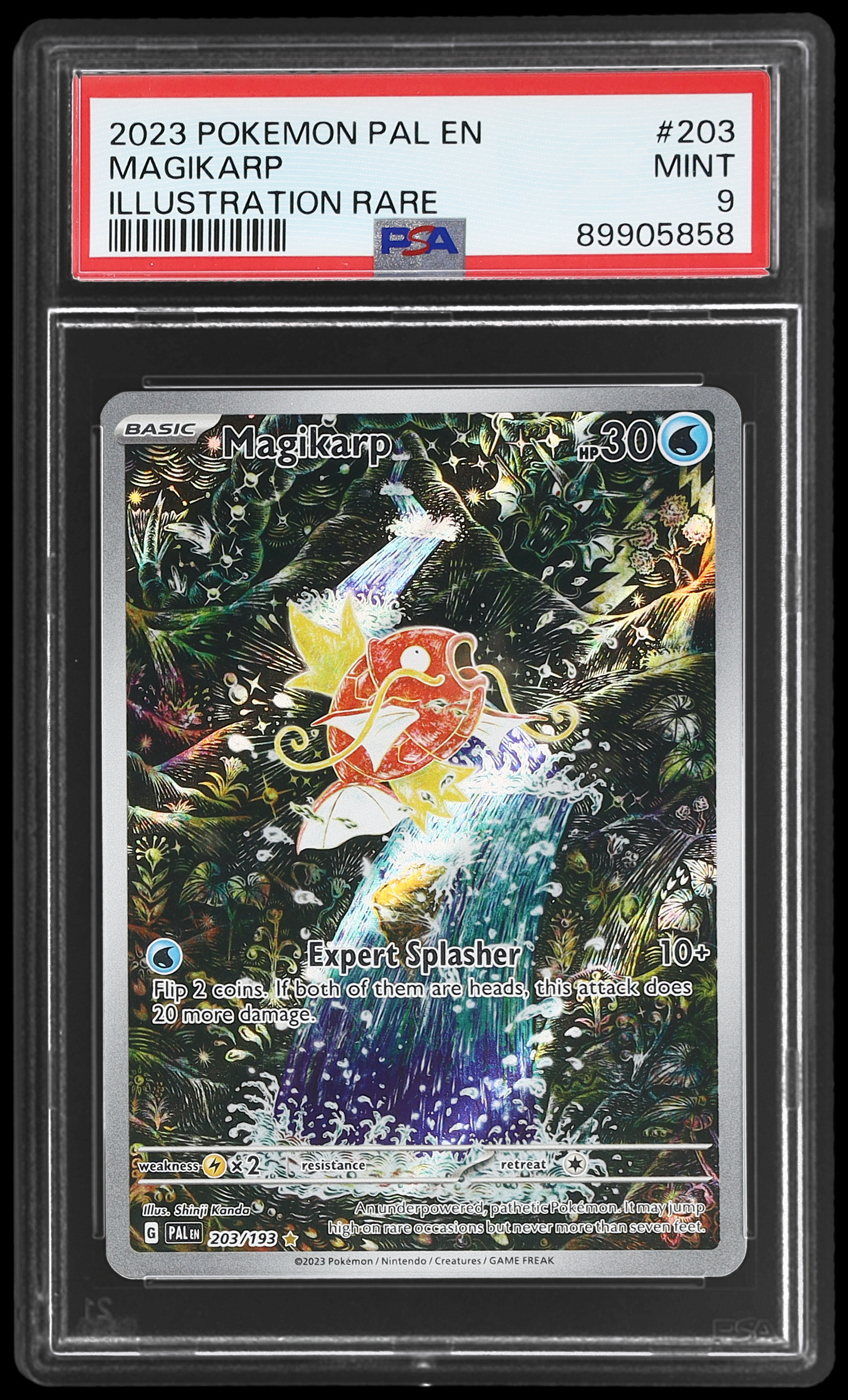 2023 Pokemon Scarlet And Violet Paldea Evolved Magikarp PSA 9 Illustration Rare